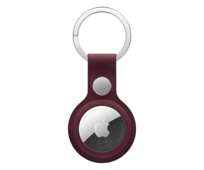 Akcesoria GSM i GPS Apple AirTag FineWoven Key Ring – Burgundy